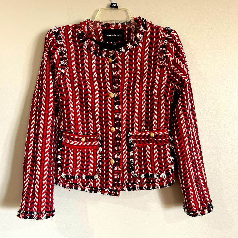 Jealous Tomato Chenille Jacket